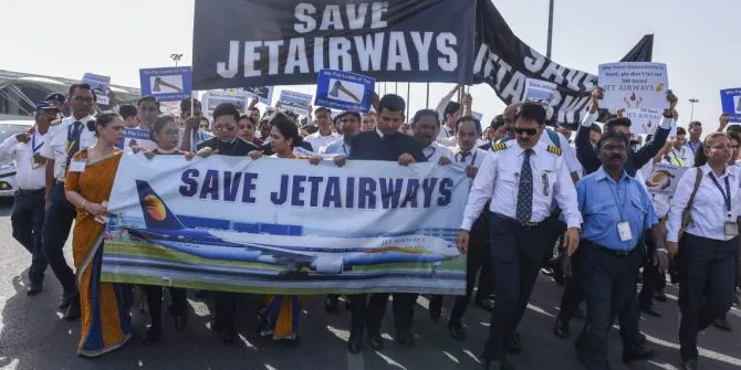 JET AIRWAYS EMPLOYEES JOBS RELATED ACTION UNION CIVIL AVIATION MINISTER ANNOUNCED